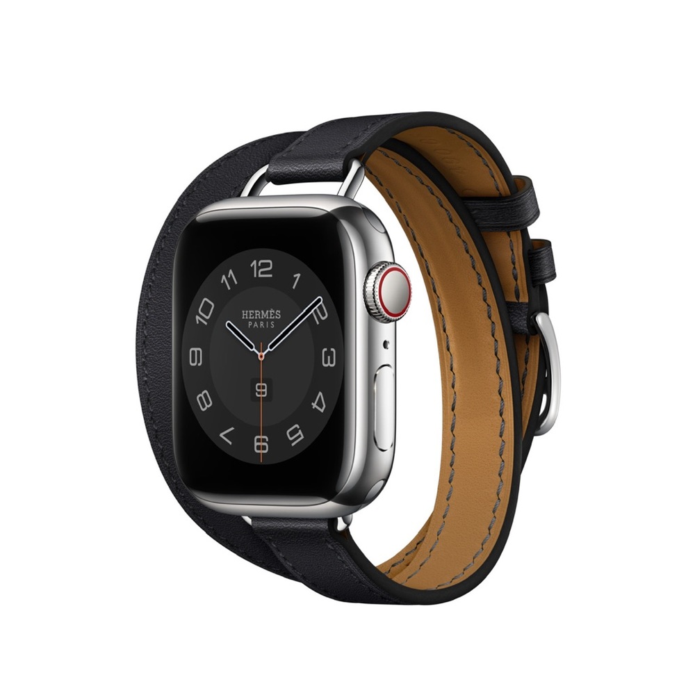 Apple Watch Hermès 41mm
Indigo Attelage Double Tour Strap NWT